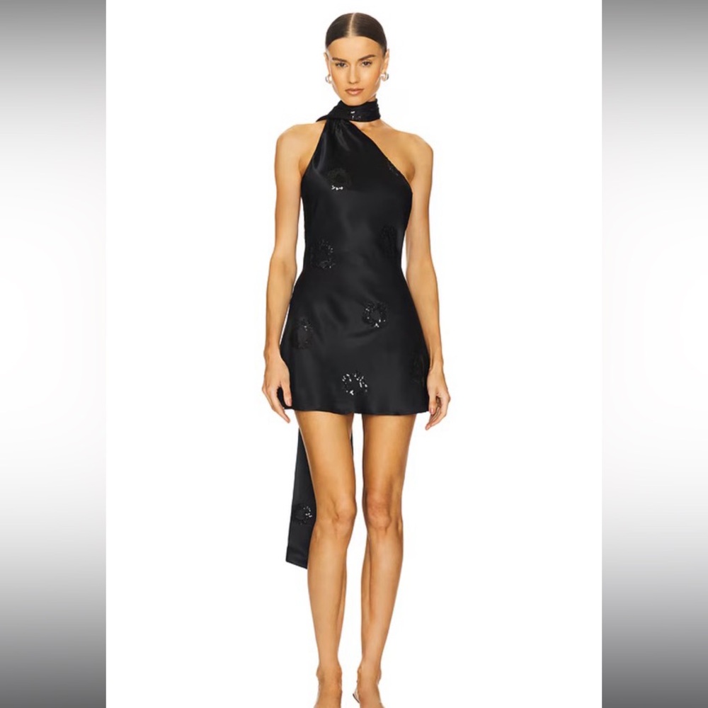REVOLVE loba black mini dress worn once